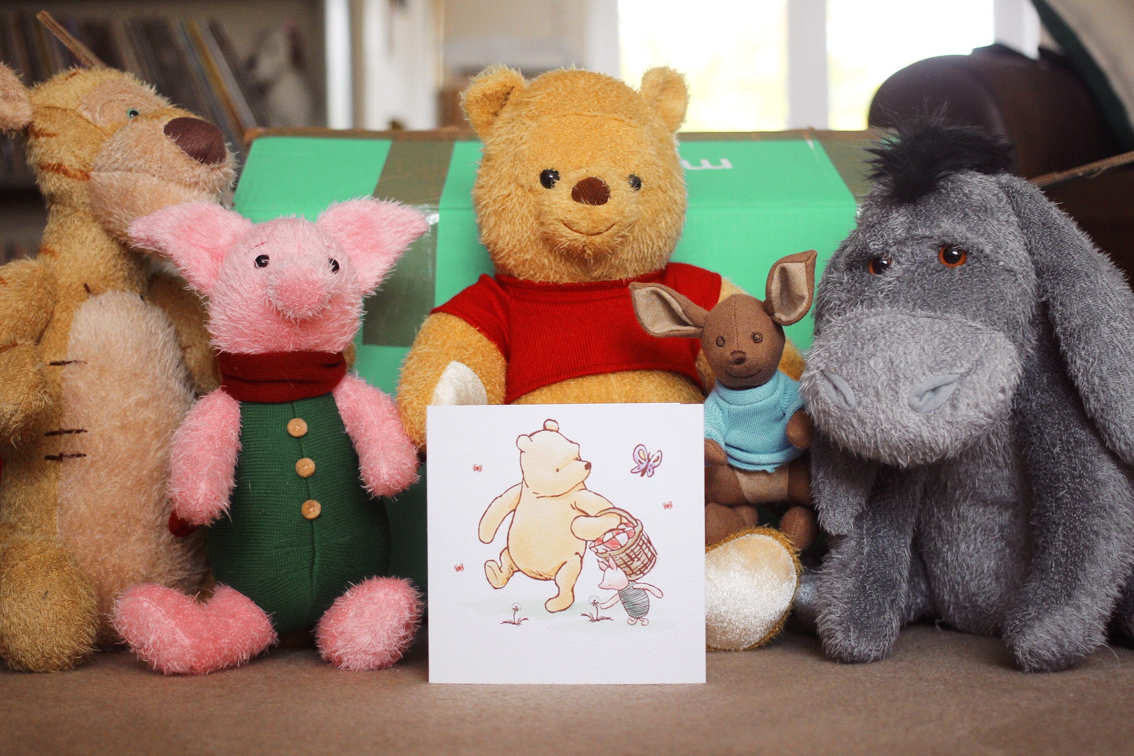 winnie the pooh puzzle train