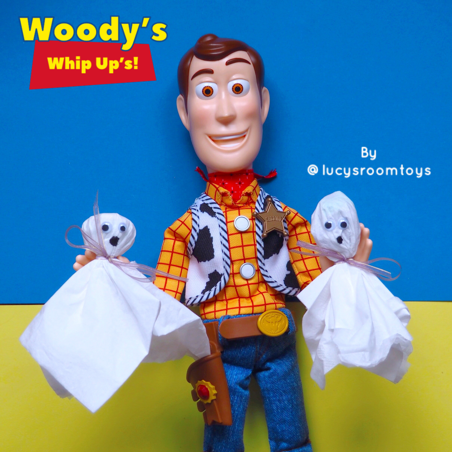 Woody’s Whip Up’s! – Lollipop Ghosts