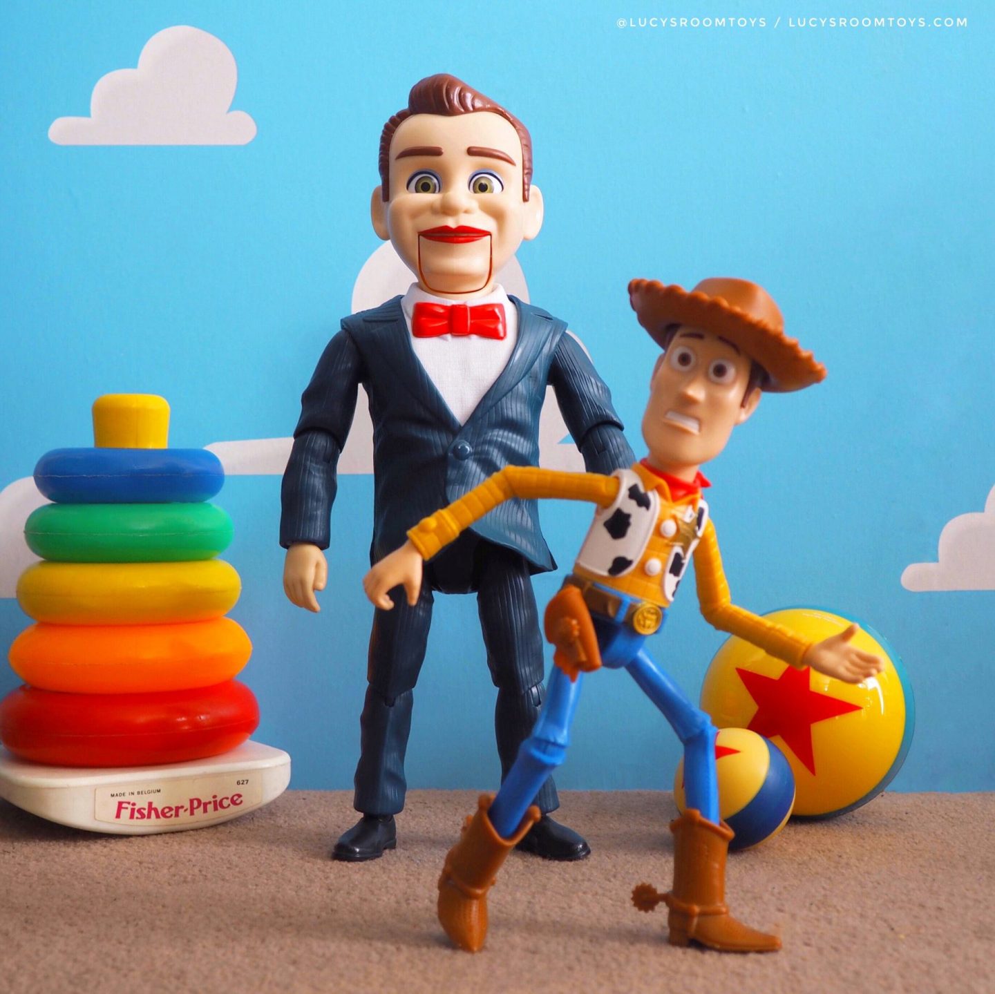 Mattel Toy Story 4 Benson & Woody Figure Set